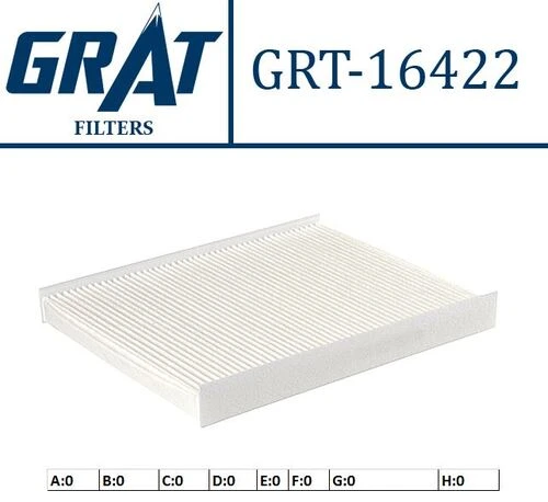 Grat 16422  Polen Filtresi İx35 Santafe 11- ürün görseli 1