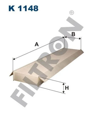 FTR K1148 FILTRON  POLEN FİLTRESİ FORD MONDEO III (B4Y/5Y/BWY) 3.0 ST2 ürün görseli 1