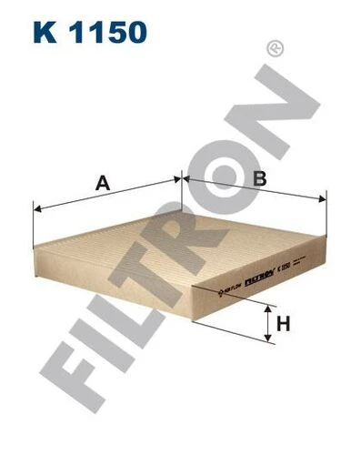 FTR K1150 FILTRON  Polen Filtresi Focus II 1.4-1.6TDCI 1.8-2.0TDCI (04-12) Volvo S40 C30 V50 07- Karbonsuz ürün görseli 1
