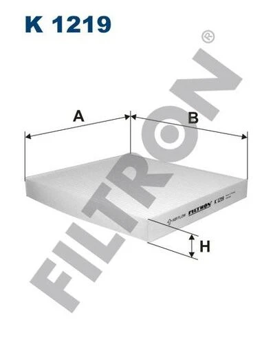 FTR K1219 FILTRON  POLEN FİLTRESİ HYUNDAI SONATA V (NF) 2.4İ 16V 162HP ürün görseli 1