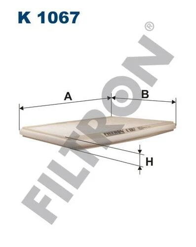 FTR K1067 FILTRON  POLEN FİLTRESİ RENAULT SCENİC I 1.9 DTİ 80HP 04/01- ürün görseli 1
