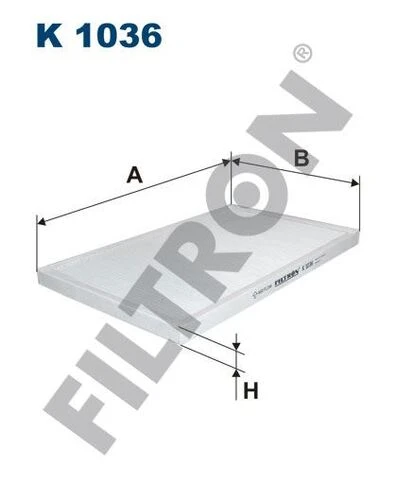 FTR K1036 FILTRON  POLEN FİLTRESİ AUDI A6 (4A/C4) 2.0 101HP 06/94-02/9 ürün görseli 1