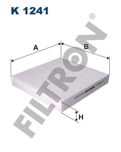 FTR K1241 FILTRON  POLEN FİLTRESİ P4007-CITROEN C-CROSSER-MITSUBISHI L ürün görseli 1
