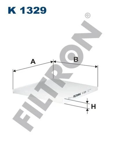 FTR K1329 FILTRON  Polen Filtresi Kia Motors Rio III (Ub) 1.4 109Hp 09/11- ürün görseli 1