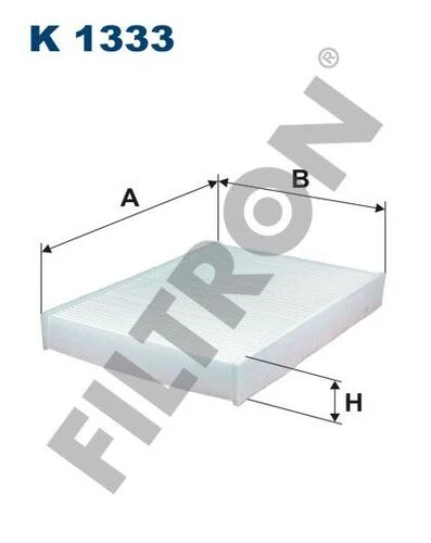 FTR K1333 FILTRON  POLEN FİLTRESİ VW UP-SEAT Mİİ-SKODA CITIGO 1.0 11- ürün görseli 1