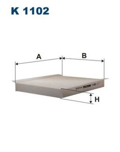 FTR K1102 FILTRON  POLEN FİLTRESİ CITROEN XSARA PİCASSO 2.0İ 16V 136HP ürün görseli 1