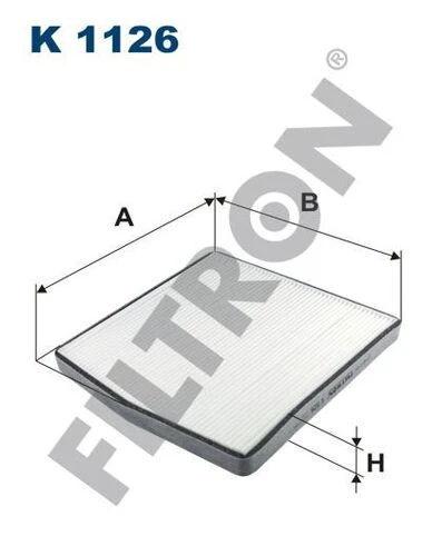 FTR K1126 FILTRON  POLEN FİLTRESİ VOLVO XC70 2.4 D5 163HP 08/02-08/05 ürün görseli 1