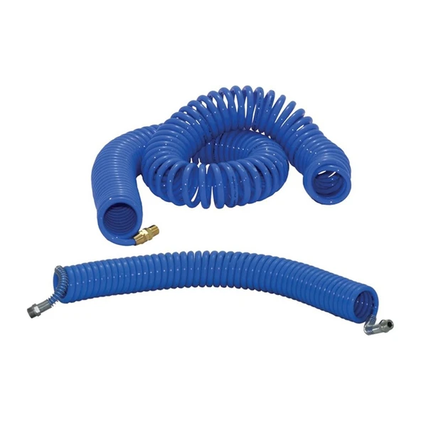 Stilson Kompresör Spiral Hava Hortumu 8 mm 15 metre - 1