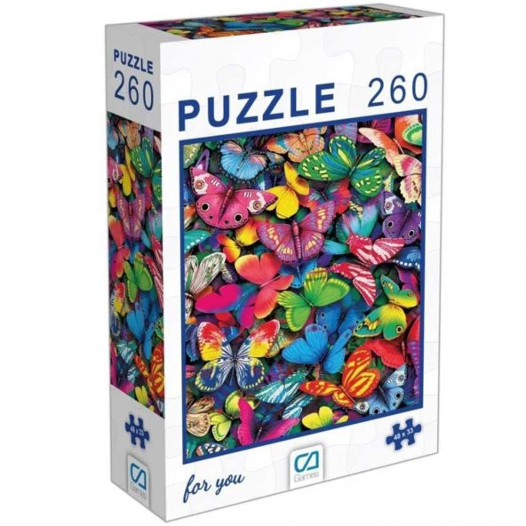 Ca Games Kelebeker Puzzle 260 Parça CA.6007