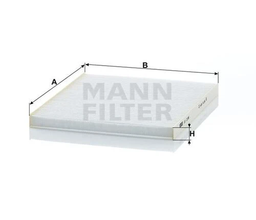Mann CU24004 Polen Filtresi İ30 11- İx35 09- Tucson 15- / Sportage 15-