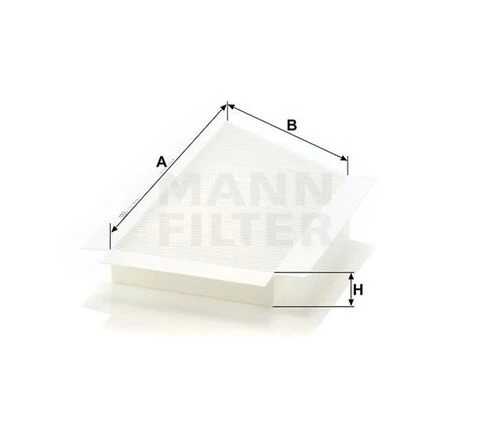 Mann CU3448 Polen Filtresi 206 ürün görseli 1