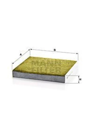 Mann FP1919 Fp1919 Polen Filtresi (193×213×29) Rav 4 Iv 2.0 4wd 12- 3zr-fae ürün görseli 1