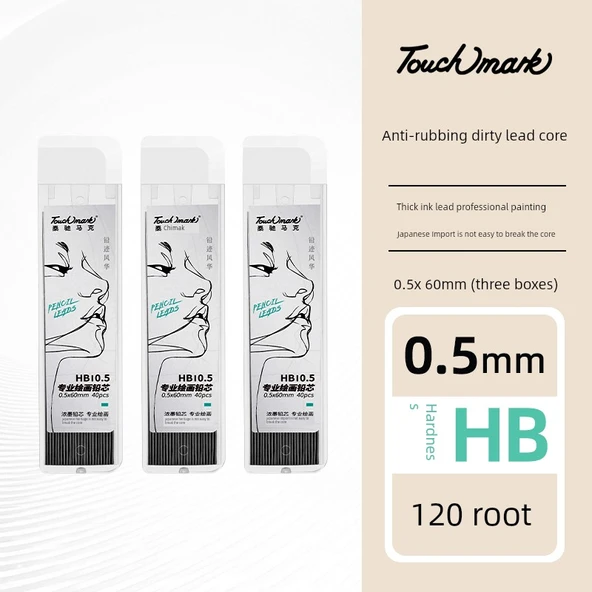 3 Kutu 0.5-HB Kalem Ucu