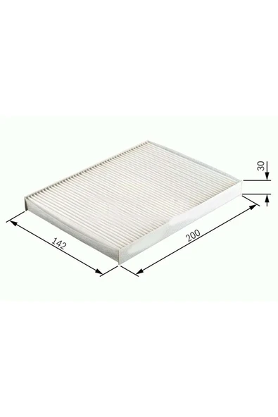 Sardes SC792 (x) Polen Filtresi Opel Agıla Iı 08 Suzukı Splash 10 Uyumlu ürün görseli 1