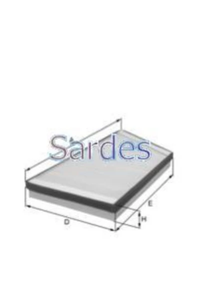 Sardes SC555 Sc555 Polen Filtresi 206 ürün görseli 1