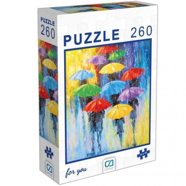 Ca Games Puzzle Şemsiyeler 260 Parça CA.6000