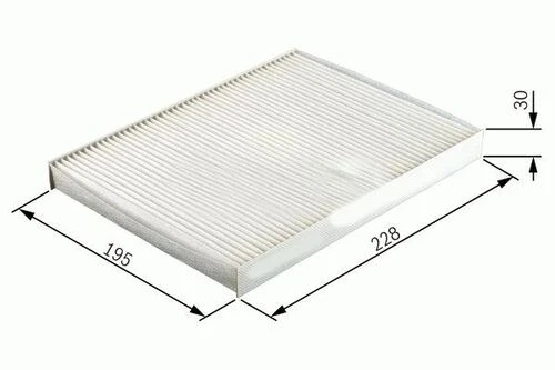 Sardes SC567 Polen Filtresi Scenic 99- Ac ürün görseli 1