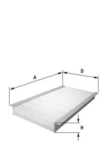Sardes SC597 Polen Filtresi Croma 05- / Vectra C 04- Corsa C 00- Combo 01- Tigra 04- Sıgnum 03- / 9-3 02- ürün görseli 1