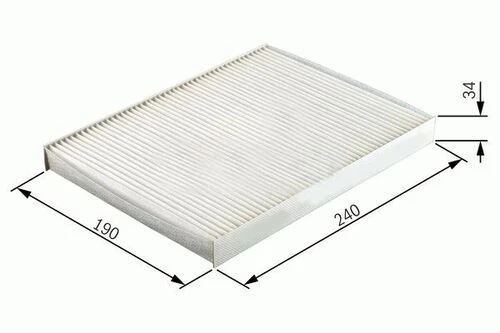 Sardes SC603 Polen Filtresi Fiesta V 01- Fusion 02- ürün görseli 1