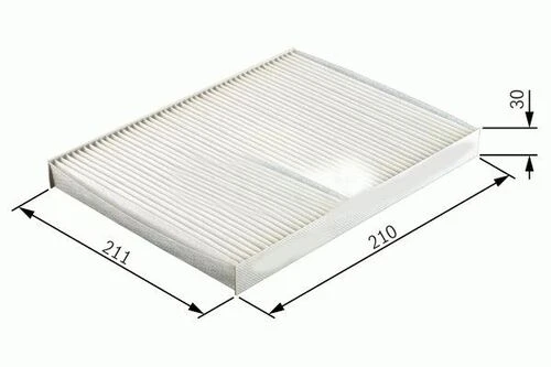 Sardes SC521 Polen Filtresi Civic 96-00 Cr-V 95-01 / 45 00-05 200 95-00 400 95-00 ürün görseli 1