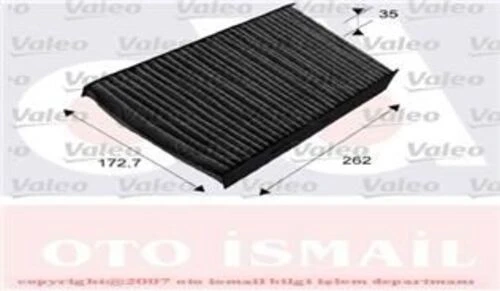 Valeo 715647  Polen Filtresi Megane III 10- Fluence 10- Karbonlu
