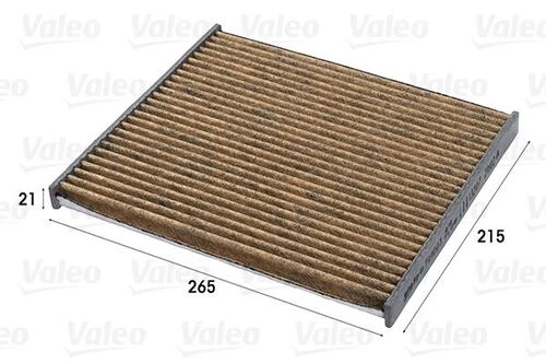 Valeo 701003  Polen Filtresi Doblo 10- Fiorino 08- Punto 12- Grande Punto 05- Practıco 10- / Mıto 08- / Bipper 08- / Nemo 08- / Combo 12- Karbonlu ürün görseli 1