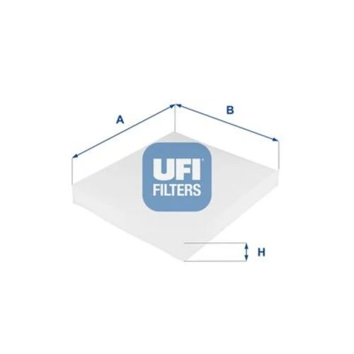 UFI 53.031.00  Polen Filtresi Polo 01- / A2 00- / Cordoba 02- Ibiza 02- / Fabia 99- Roomster 06-