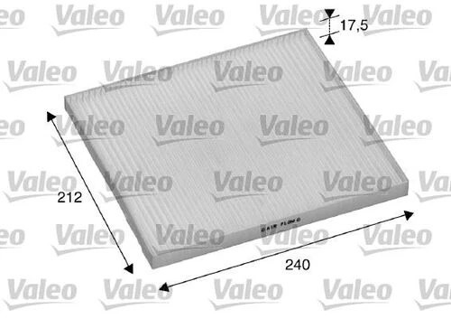 Valeo 698895  Polen Filtresi Carnival 05- Cerato 04- Sorento 10-