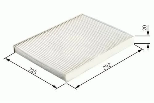 Sardes SCA607 Polen Filtresi Kappa 94- / 166 98- Karbonlu ürün görseli 1