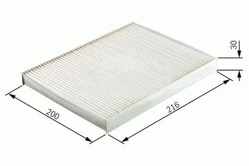 Sardes SC838 Polen Filtresi 4007 07- / C4 Aircross 12- C-Crosser 07- / Asx 10- L200 14- Lancer 08- Outlander 06- / D-Max 12-