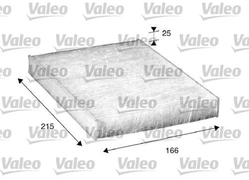 Valeo 698867  Polen Filtresi Doblo 01- Idea Punto 09- / Musa 04- Ypsılon 03-