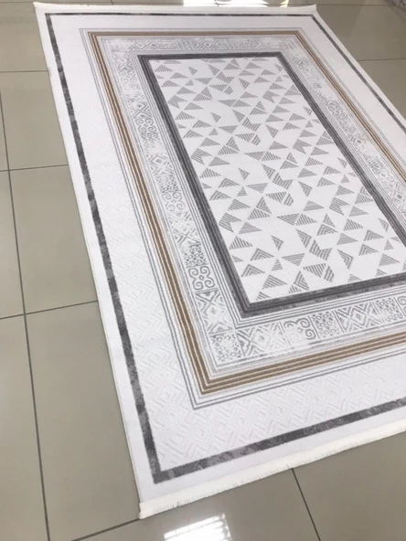 Merinos Halı Vista 76593 957 Serisi Triko Akrilik Salon Oturma Yatak Odası Halısı - 2