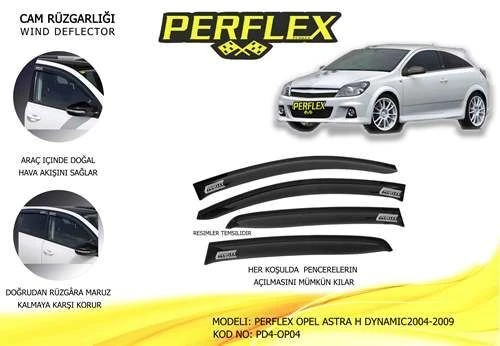 Perflex PD4 Pd4-op04 Cam Rüzgarlığı Mugen Tip 4 Parça Astra H Dynamıc 2004-2008
