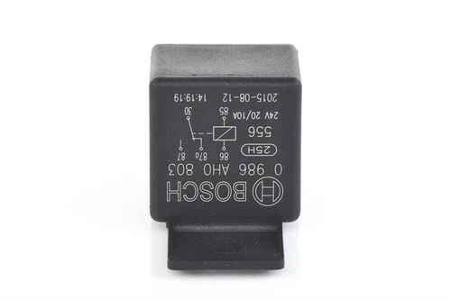 Bosch 0986AH0803 0 Röle Mini Röle Braketli 5 Pinlı 24V