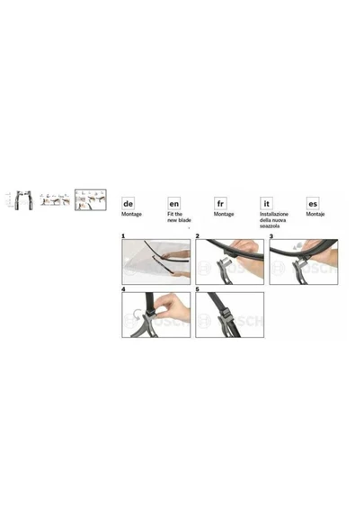 Bosch 3397118953 SILECEK ( BMW X3 SERI F25 TAKIM )