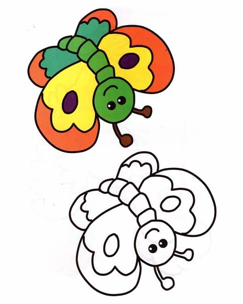 Renkli Neşeli Boyama 2 Pinokyo Yayınları - 3