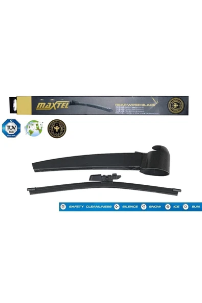 Maxtel 12606267  Silecek Kolu Arka Ve Süpürgesi Scırocco 08-â€º 250mm