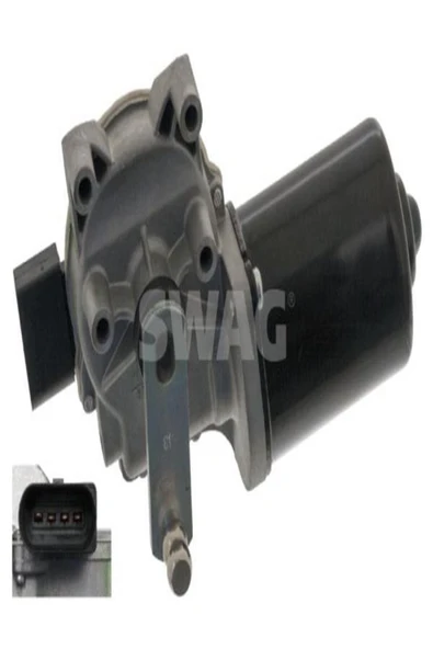 Swag 30948671  On Cam Silecek Motoru Soldan Direksiyon Amarok 10- T5 T6 T7 03 7e1955113 (wc787492)