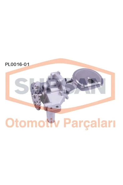 Supsan PL0016 -1 Yağ Pompası Partner-Berlingo -P206-P306 C15 Xsara 1.9D Dw8 ürün görseli