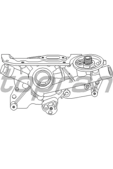 Topran 206534001  Yağ Pompası (opel: Astra F - Calıbra -omega B- Vectra B 95 - 02) ürün görseli