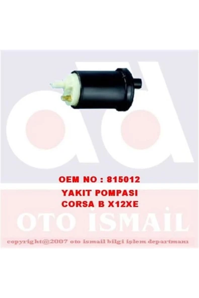 Bosch 0580314154  YAKIT POMPASI ASTRA F G VECTRA A CORSA A CORSA B ürün görseli