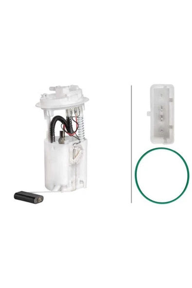 Hella 8TF358106151 Yakıt Pompası Komple Citroen / Peugeot Psa 0986580174-986580174-1525f7-986580174- ürün görseli 1