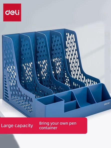 Dosya Saklama Kutusu - Tüm Metal Dört Çubuk Büyük Kapasite (Model 1) - 3