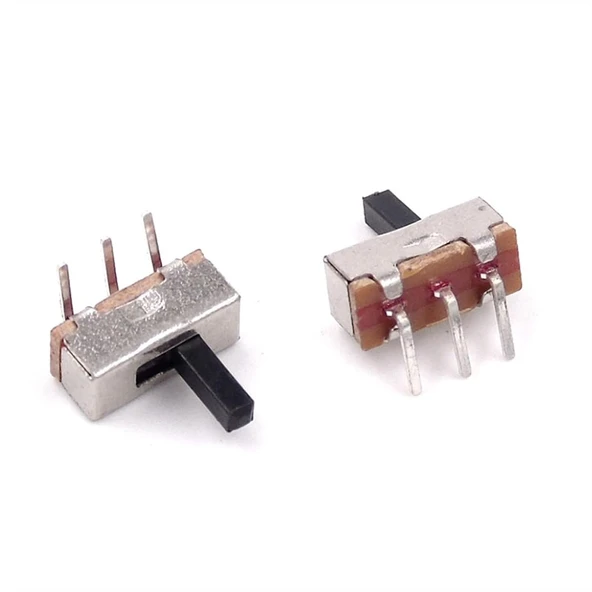 3 Pin SPDT Mini On Off Switch 90° - 10 Adet - 2