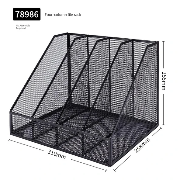 Dosya Saklama Kutusu - Tüm Metal Dört Çubuk Büyük Kapasite (Model 2)