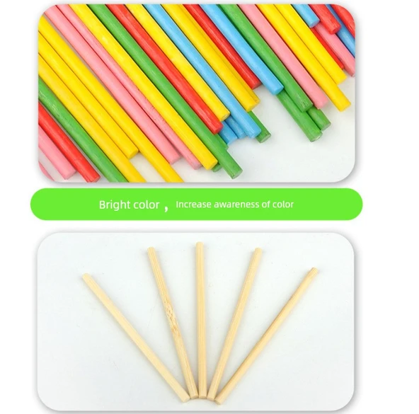 Matematik Sayma Çubukları - 300 Adet/1 Varil - 8