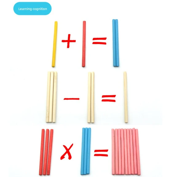 Matematik Sayma Çubukları - 300 Adet/1 Varil - 11