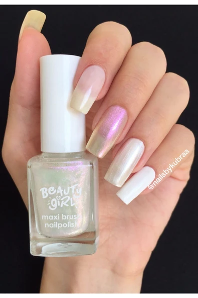 BEAUTY GİRL Oje 21 Shiny White