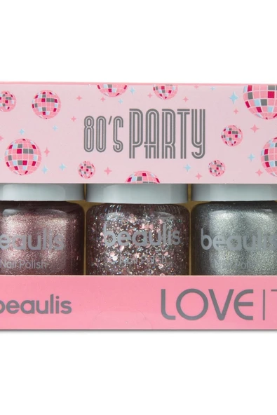 BEAULİS Marka: 3'lü Oje 80's Party Seri Kategori: Oje