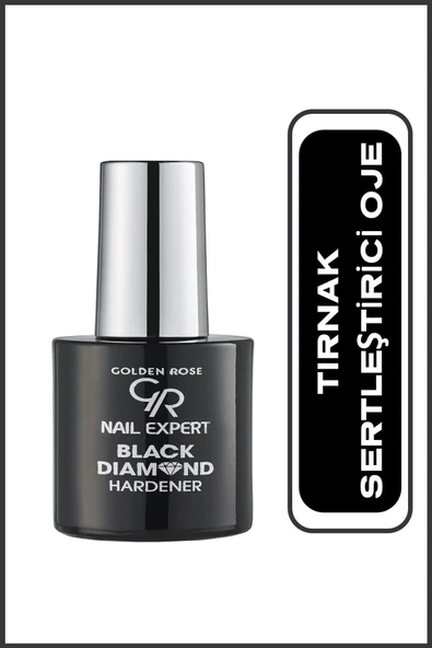 GOLDEN ROSE Nail Expert No:01 Black Diamond Hardener - Tırnak Oje